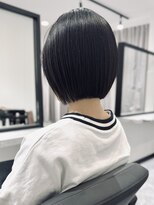 ジェムヘアスタジオ 平塚西口店(Gem Hair Studio)&nbsp;Gem Hair Studio 姉崎　丸みぱつっとボブ