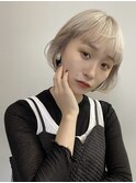 【TALO】ミニボブ×ハイトーンベージュ