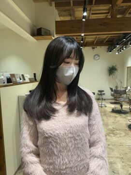 リフル 八王子(RIFULL) ハイライト　バレイヤージュ　ショート　レイヤー　髪質改善