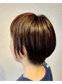大人ショートボブ
