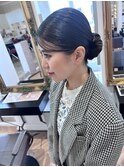 タイトシニヨンアレンジ★