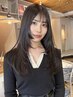 【人気No.1/土日限定】カット＋カラー＋リンケージトリートメント￥12600