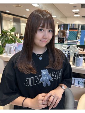ケンジ 東戸塚(KENJE) 【小顔効果◎】上品ブラウンカラー×髪質改善トリートメント