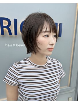 オリガミ トイロ(ORIGAMI TOIRO) レイヤー×ショートボブ