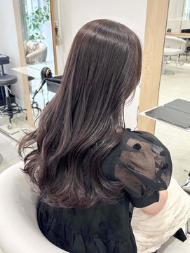 ノエシキカ(noe sikika) ミディアムヘア/暗めカラー/グランマッシュ/栄l89