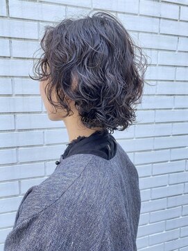 フェンヘアーアイス 中目黒(Fen.hair ici) 韓国風◎冬のくびれパーマショートウルフでイメチェン