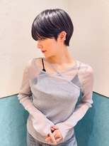 ロンド レグリーズ 立川(Lond leglise)&nbsp;グランマッシュ/オリーブグレー/ショート/ヘイリーボブ/前髪