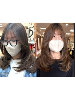 前髪や顔周りの髪を整えて新しい自分へ♪前髪カットはお任せ下さい！お手入れも簡単に！