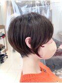 大人可愛いショートボブ◎30代40代50代