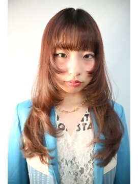 キジ(KIJI) フェイスレイヤー/レイヤー/ステップカット/ワイドバング/オン眉