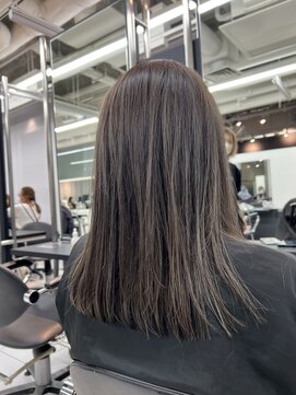 トニーアンドガイ 青山店(TONI & GUY) 【川原】白髪ぼかしデザインカラー【こなれミディ】