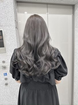 シェノン 表参道(CHAINON) 表参道/着物ヘア/ダークアッシュ/ミディアムレイヤーカット/渋谷