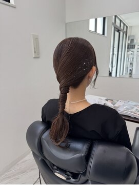 クロス ツー(COROSS2) タイトアレンジ／へアセット／お呼ばれ／結婚式ヘア