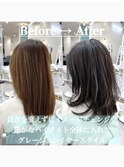 バタフライレイヤーミディアムレイヤーカット☆20代～50代☆