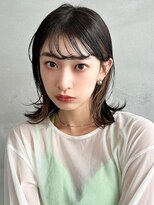 オーバーヘアー 池袋店(over hair) シースルーバング×インナーカラー
