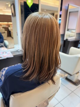 エムタニグチブランシェ(M.TANIGUCHI Branche') ベージュ系アンブレラカラー