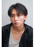 センターパート　鹿児島メンズ