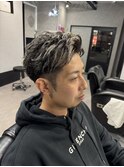 【ホワイトメッシュ×メンズパーマ】八尾