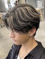 フィフス 大分(fifth)&nbsp;大分ニュアンスパーマフェザーパーマメンズカットセンターパート