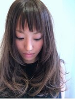 ドアー ヘア ラテ(Door hair.latte) アッシュブラウンカラー×ゆるふわウェーブ20代30代