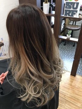 カナオア ヘアーデザイン(kanaoa hair design) グラデーションカラー