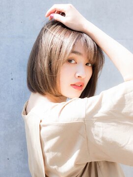 ルティア(Lutia) 大人ボブ×グレージュ×ヘルシーボブ