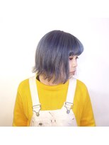 プランクスター(prankster)&nbsp;[prankster]アッシュパールの切りっぱなし外はねボブ