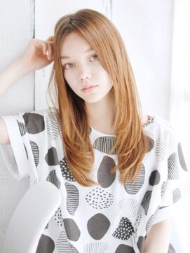 ヘアメイク ナル(hair make nalu) ナチュラル内巻きストレートスタイル