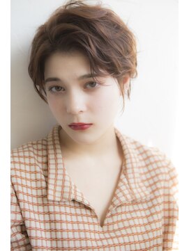 ミエル ヘア 新宿(miel hair) 【新宿】ニュアンスカール/プラチナカラー/オーガニックカラー