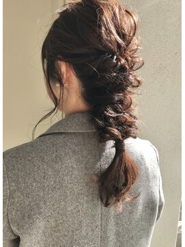 ヘアーデザイン シュシュ(hair design Chou Chou by Yone) ☆chouchou☆編みおろしアレンジ