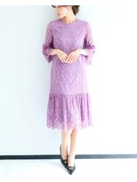 ヘアセット&メイク専門店 カスミ(Kasumi)&nbsp;D-10【レンタルドレス】troisieme chaco