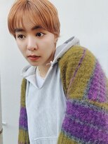クリアー オブ ヘアー 藤が丘店(clear OF HAIR)&nbsp;オレンジベージュとショート