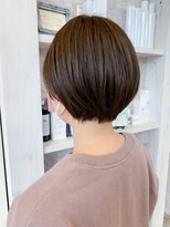 キャアリー(Caary)&nbsp;福山市美容室Caary 人気！！小顔丸みショートボブ