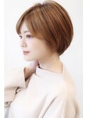 【I.】30代40代のナチュラルストレートショートボブ　川口