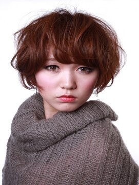 ヘアースペース 練馬店(hair space COCO) カートベージュ、ショートスタイル