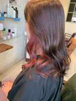レーヴ ヘアー シエル(Reve hair ciel)&nbsp;インナーカラーピンクカラー/20代/30代/40代