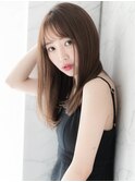 ＊LOREN自由が丘＊小顔斜めバング/艶髪/髪質改善/ロングレイヤー