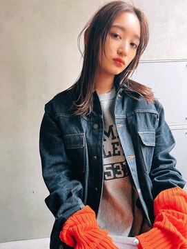 エース (ACE) ACE横浜　ニュアンスレイヤー×大人カシスブラウン