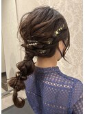 お呼ばれヘアセット