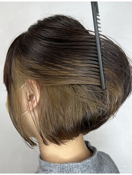 ノクターン 池袋(NOCTURNE) ボブ/髪質改善/美髪/池袋ショート/インナーブリーチ