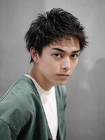 フィフス トウキョウ (fifth TOKYO)&nbsp;ビジネスショートスパイキーショートパーマツーブロック刈り上げ