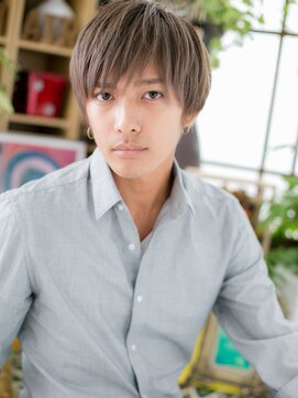 カバーヘアアンドスパ ブリス 浦和(COVER HAIR&SPA bliss) シアーグレージュ束感ショート・ネオウルフm2浦和20代30代40代