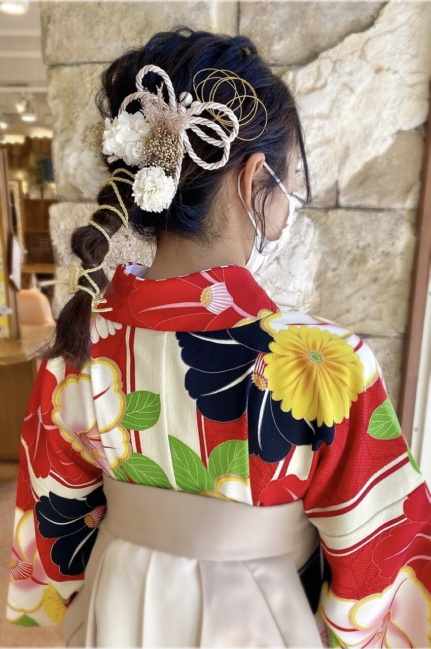 卒業式/成人式/着付け/ヘアセット：L184629814｜アトリエマイ 西新井