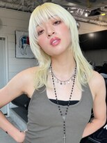 キラ 原宿(KILLA)&nbsp;ウルフレイヤー×ブロンドヘア