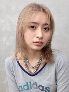 プネル 渋谷(PUNEL) beige ケアブリーチ　渋谷　佐藤