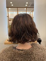 リュクスバトーバイトリコ 船橋南口店(Luxe BATEAU by tricot) ボブパーマスタイル