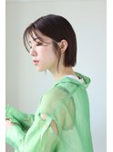 【目黒美容室】タッセルボブ