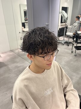 パーク バイ クリーム 大宮(PARK by CREAM) 【メンズ】波巻きスパイラルパーマ