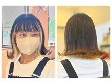 ヘアデザイン ヒサヨリ(hair design HISAYORI)の雰囲気（発色の良いプロマスター使用オーガニック　カラーも取り扱い。）