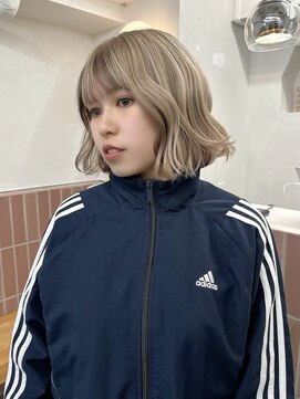 プネル 渋谷(PUNEL) ブロンド/ダブルカラー/ケアブリーチ/ブリーチカラー